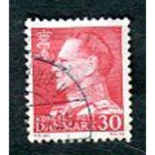 Timbre Oblitéré - " King Frederik I X " - Danemark - 1961