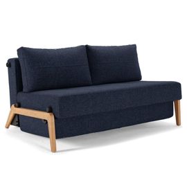 Innovation Living Canapé Design Cubed 02 Wood Convertible Lit 200*140 Cm Tissu Mixed Dance Blue