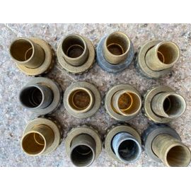 Adaptateur tuyaux en bronze lot de 12
