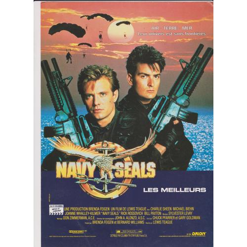 Synopsis Recto-Verso Film "Navy Seals Les Meilleurs" De Lewis Teague 1990