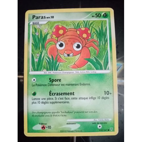 Carte Pokemon Paras