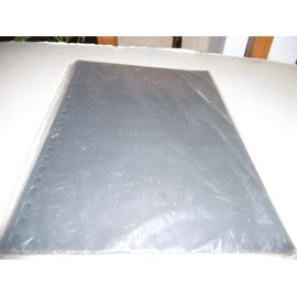 Paquet De 12 Pochette En Acétate Avec Balkis Noir Intérieur Perforées A4 Multo 5041