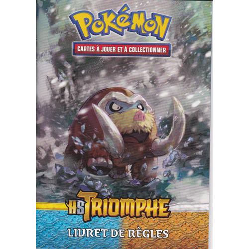 Livret De Règle Pokemon - Liste De Cartes - H.S Triomphe