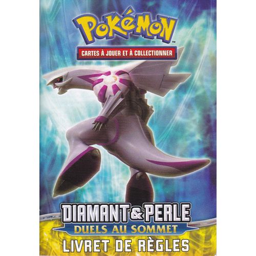 Livret De Regle Pokemon - Liste De Cartes - Diamant Et Perle - Duels Au Sommet