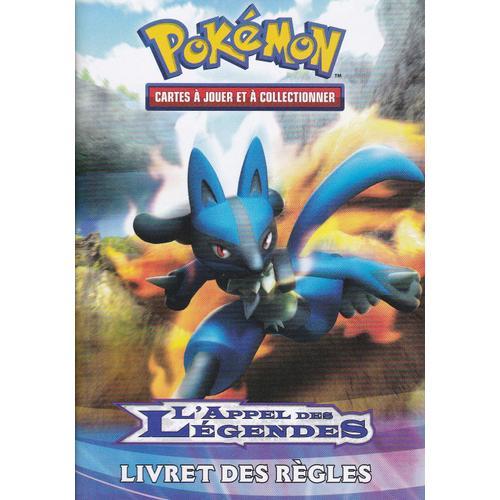 Livret De Règle Pokemon - Liste De Cartes - L'appel Des Légendes