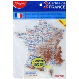 Carte de France du sac (plastique)