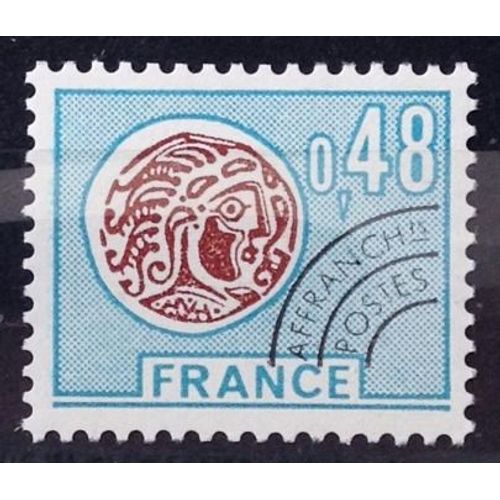 Préoblitéré Monnaie Gauloise France 0,48 (Impeccable N° 135) Neuf** Luxe (= Sans Trace De Charnière) - France Année 1975 - N28505