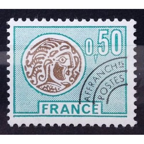 Préoblitéré Monnaie Gauloise France 0,50 (Impeccable N° 138) Neuf** Luxe (= Sans Trace De Charnière) - France Année 1976 - N28508