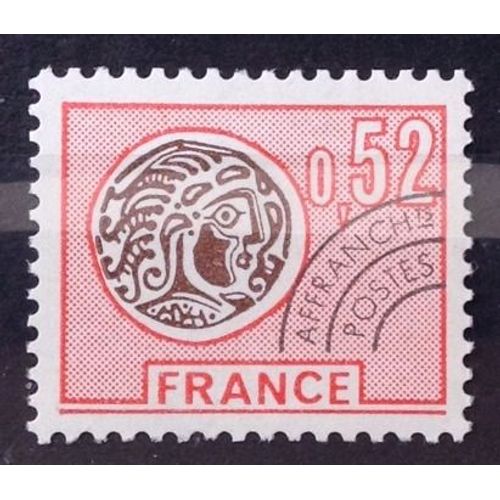Préoblitéré Monnaie Gauloise France 0,52 (Impeccable N° 139) Neuf** Luxe (= Sans Trace De Charnière) - France Année 1976 - N28509