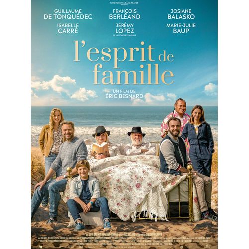 L Esprit De Famille - Véritable Affiche De Cinéma Pliée - Format 120x160 Cm - De Eric Besnard Avec Guillaume De Tonquédec, François Berléand Josiane Balasko, Isabelle Carré, Jérémy Lopez - 2020