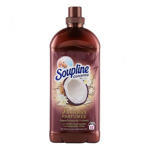Soupline Adoucissant Concentré Fraîcheur Aux Huiles Essentielles Coco 1,3l (Lot De 3) 