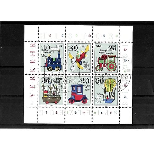 Allemagne- Rda -Du N° 2224 Au N° 2229 -Lot De 6 Timbres Oblitérés-Très Bon Etat