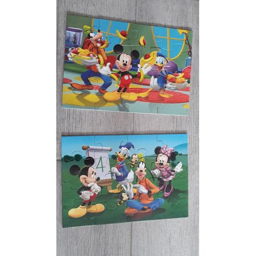 Puzzle en bois Mickey et ses amis