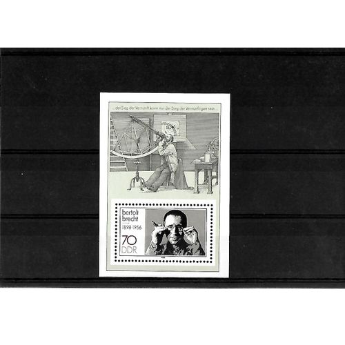 Allemagne- Rda - Bf 90 - Bloc Timbre Neuf**-Gomme Intacte- 1 Er Choix