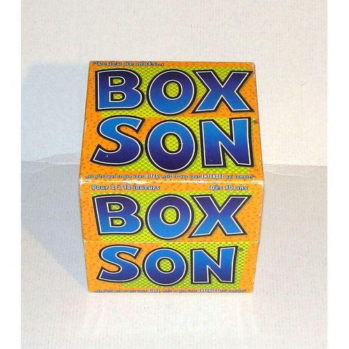 Le Jeu De Mots Box Son Jeu De Societe Cube Megableu
