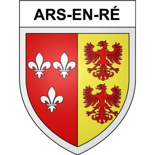 Ars-En-Ré 17 Ville Stickers Blason Autocollant Adhésif - Taille : 12 Cm