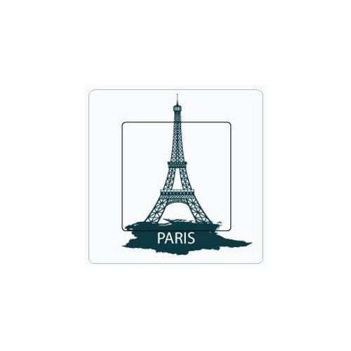 Tour Eiffel Sticker Autocollant Interrupteur