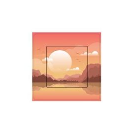 Paysage 2 Sticker Autocollant Interrupteur