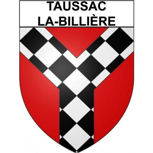 Taussac-La-Billière 34 Ville Stickers Blason Autocollant Adhésif - Taille : 12 Cm