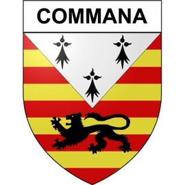 Commana 29 Ville Stickers Blason Autocollant Adhésif - Taille : 8 Cm