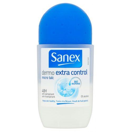 Sanex Déodorant Roller Dermo Extra Control - 50ml 