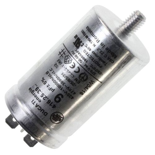 Condensateur 9UF Sèche-linge (C00279463 ARISTON HOTPOINT INDESIT WHIRLPOOL)