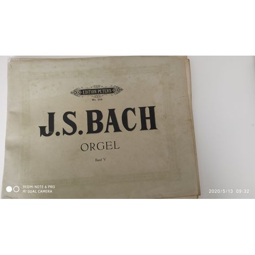 J.S. Bach Composition Fur Die Orgel