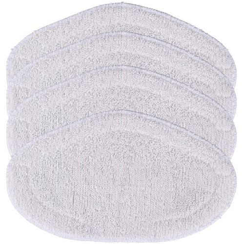 Serpillères Remplacement pour Polti Vaporetto Brosse Vaporforce, pour Smart 35_Mop, Smart 40_Mop, Smart 100, SV400_Hygiene, SV420_Frescovapor, SV440_Double, etc (4 pièces)