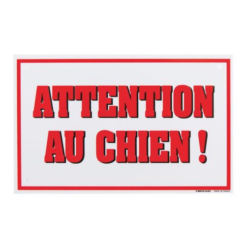 Panneau 100x160 Attention