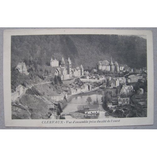 Clervaux. Panorama. Vue D'ensemble Prise Du Côté De L'ouest. Walcourt