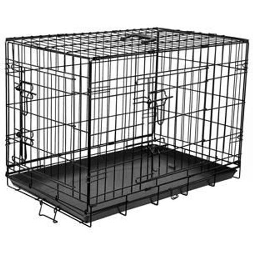 Cage Pour Chien Keo Noir 43x63x49cm