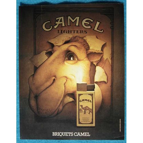 Publicité Papier - Briquet Camel De 1979 / 80