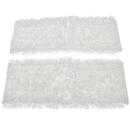 vhbw Lot de 2 lingettes compatible avec Kärcher SC 3 EasyFix Premium, SC 3 Upright EasyFix balai vapeur - serpillière