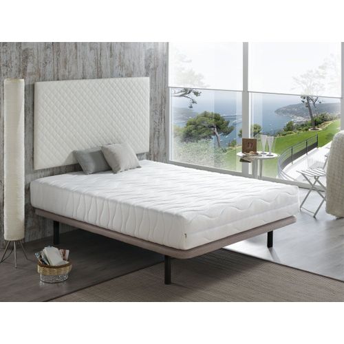 Matelas 140x190 Monett Ferme Epaisseur 24 Cm- Memoire De Forme ¿ Dehoussable Et Haute Densite