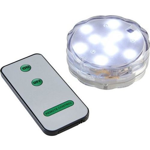 Base submersible blanc avec télécommande