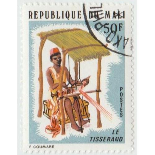 Le Tisserand.République Du Mali.50f.Postes.