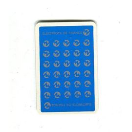 Jeu De Cartes A Jouer - " Electricité De France "
