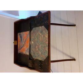 Bureau De Voyage Pliant En Acajou