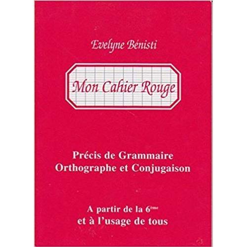 Mon Cahier Rouge Sciences Humaines Et Spiritualite Rakuten