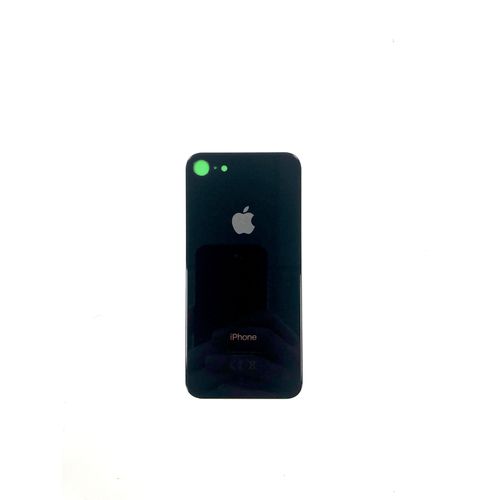 Vitre Arrière Apple Iphone 8 Noir Coque Capot Cache Batterie Dos