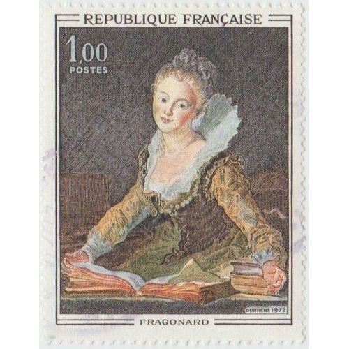 Timbre Fragonard.Postes 1,00.1972.