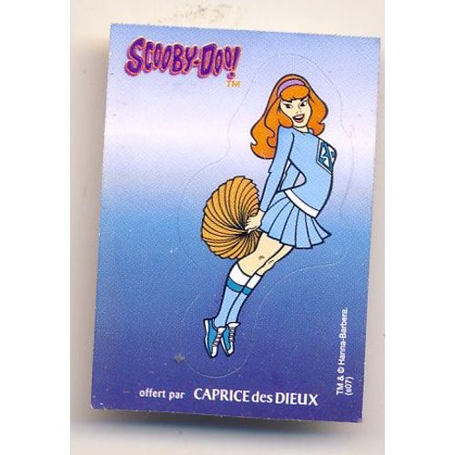 Autocollant Sticker Caprice Des Dieux : Scooby-Doo, Daphné