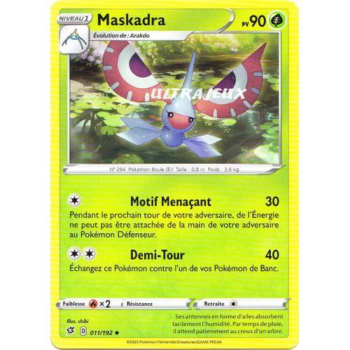 Pokémon - 11/192 - Maskadra - Eb02 - Epée Et Bouclier - Clash Des Rebelles - Peu Commune