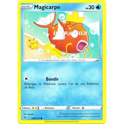 Pokémon - 39/192 - Magicarpe - Eb02 - Epée Et Bouclier - Clash Des Rebelles - Commune