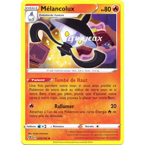 Pokémon - 32/192 - Mélancolux - Eb02 - Epée Et Bouclier - Clash Des Rebelles - Peu Commune
