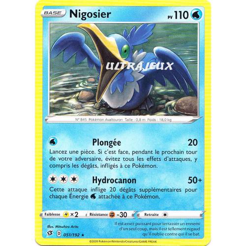 Pokémon - 51/192 - Nigosier - Eb02 - Epée Et Bouclier - Clash Des Rebelles - Rare