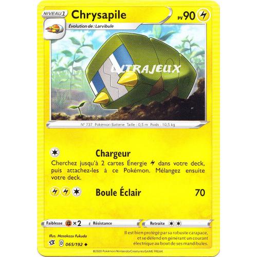 Pokémon - 65/192 - Chrysapile - Eb02 - Epée Et Bouclier - Clash Des Rebelles - Peu Commune
