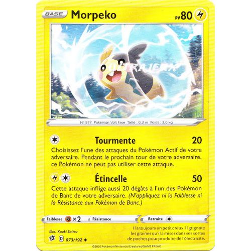 Pokémon - 73/192 - Morpeko - Eb02 - Epée Et Bouclier - Clash Des Rebelles - Peu Commune