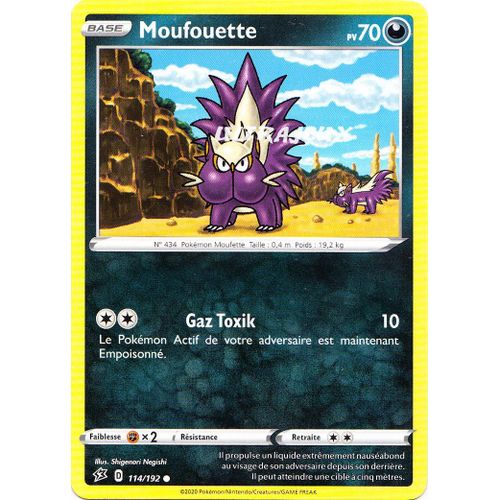 Pokémon - 114/192 - Moufouette - Eb02 - Epée Et Bouclier - Clash Des Rebelles - Commune