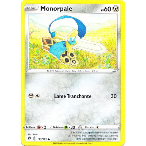 Pokémon - 133/192 - Monorpale - Eb02 - Epée Et Bouclier - Clash Des Rebelles - Commune